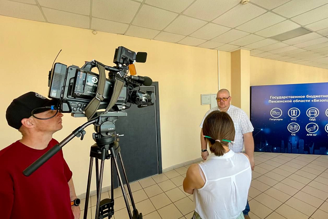 «Безопасный регион» посетила съёмочная группа «Экспресса»: телеканал выпустил сюжет о грядущих изменениях на дорогах